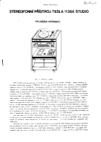 Tesla 1136a - Navod k udrzbe 